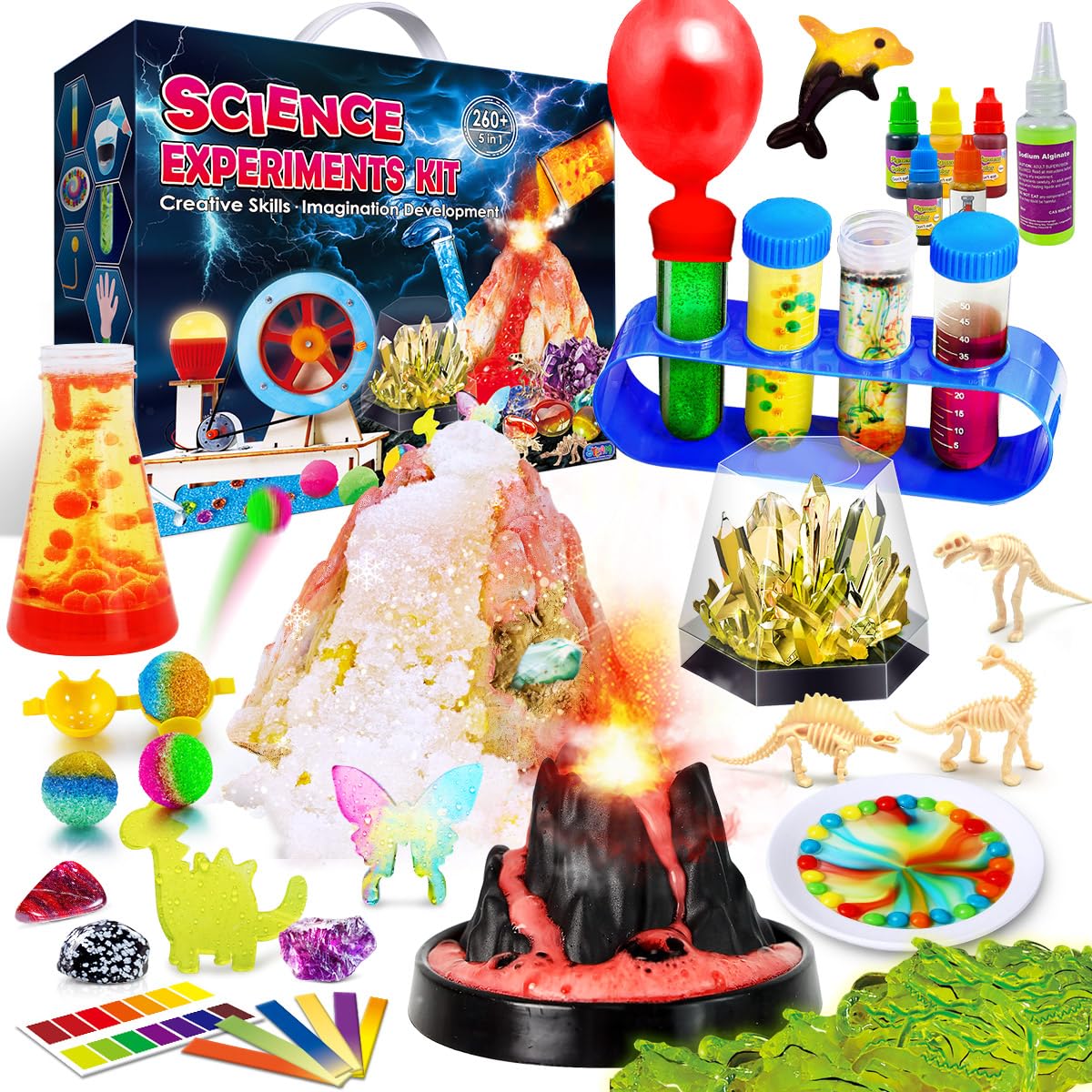 Amazon.com: UNGLINGA 260+ Experiments Science Kits for Kids